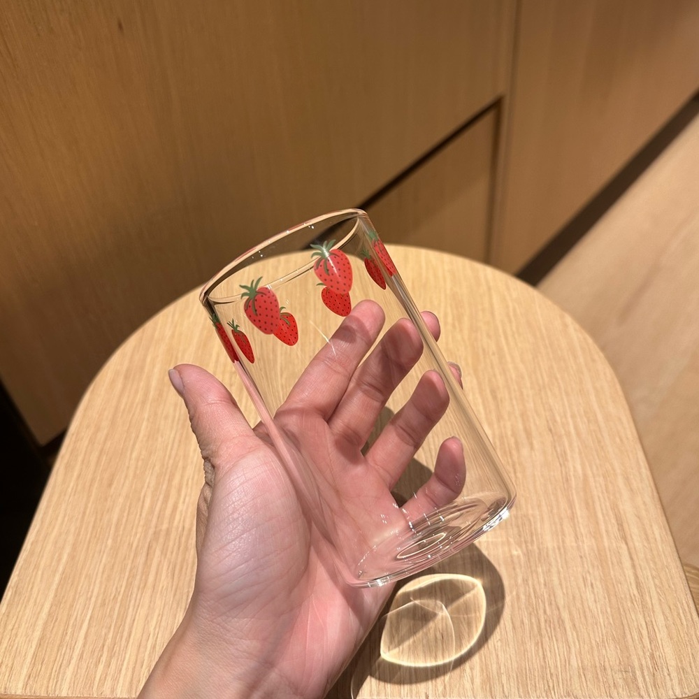 NANA Anime Strawberry Glass